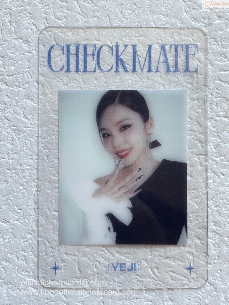 SALE ITZY - CHECKMATE Limited Edition Special Yeji Ryujin Official