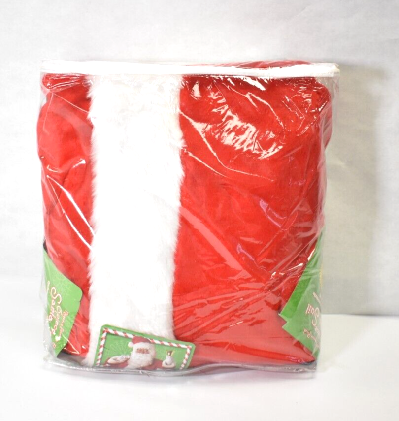 Regency Premier Plush 6 Piece Santa Clause Suit Size XL Adult 50