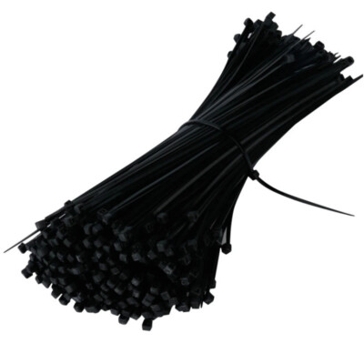 Cable Ties Heavy Duty Long and Wide Extra Large Zip Ties Black and White wrap