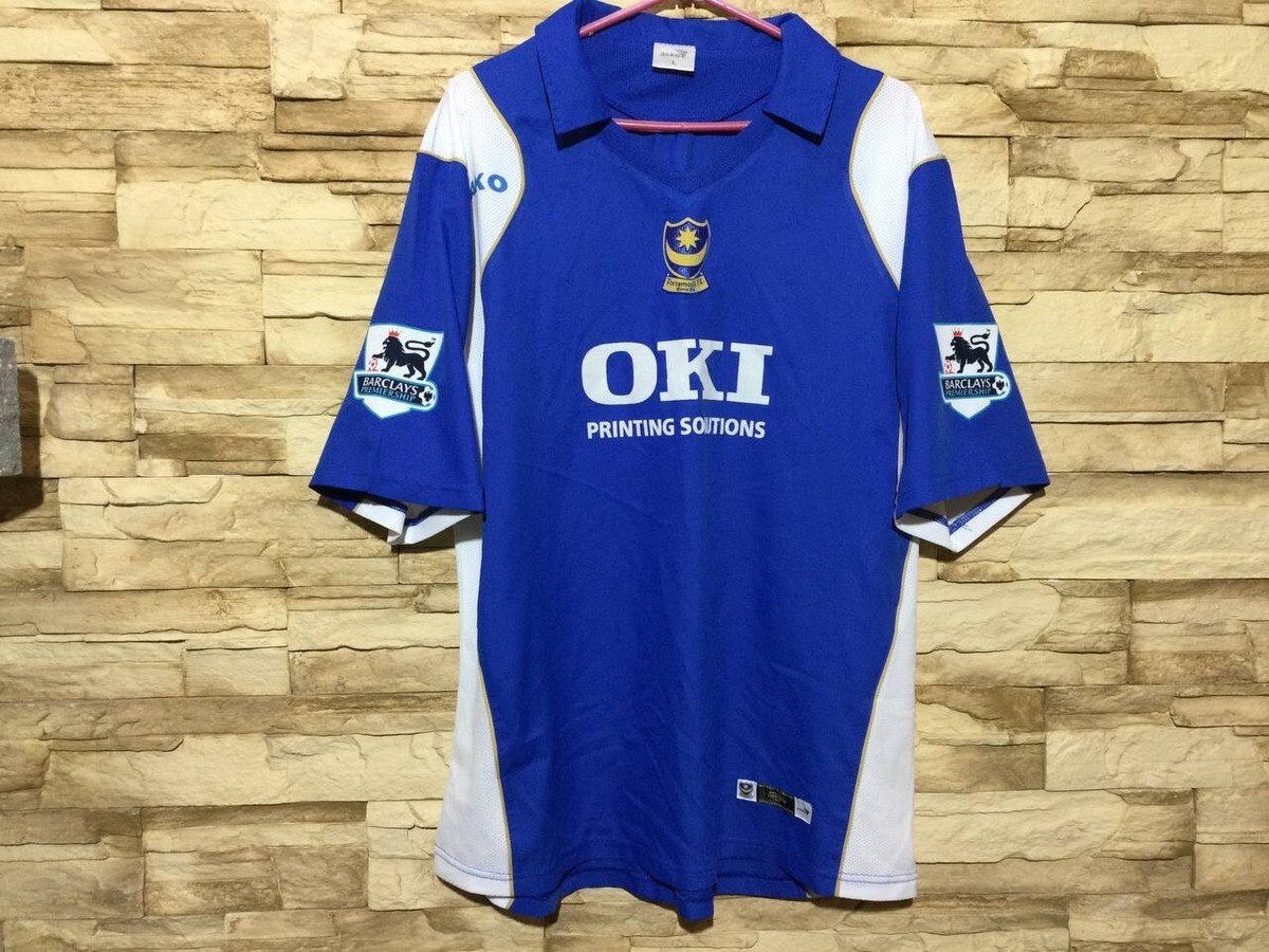 Portsmouth 07/08 Away Canterbury Football Kit - Football Shirt