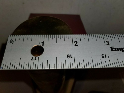 Silberhirsch Kaleidoskop 10 Zoll x 2 Zoll Messing - Bild 7 von 11