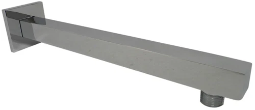 Signature Hardware 449624 12" Modern Collection Square Shower Arm in Chrome - Picture 1 of 2