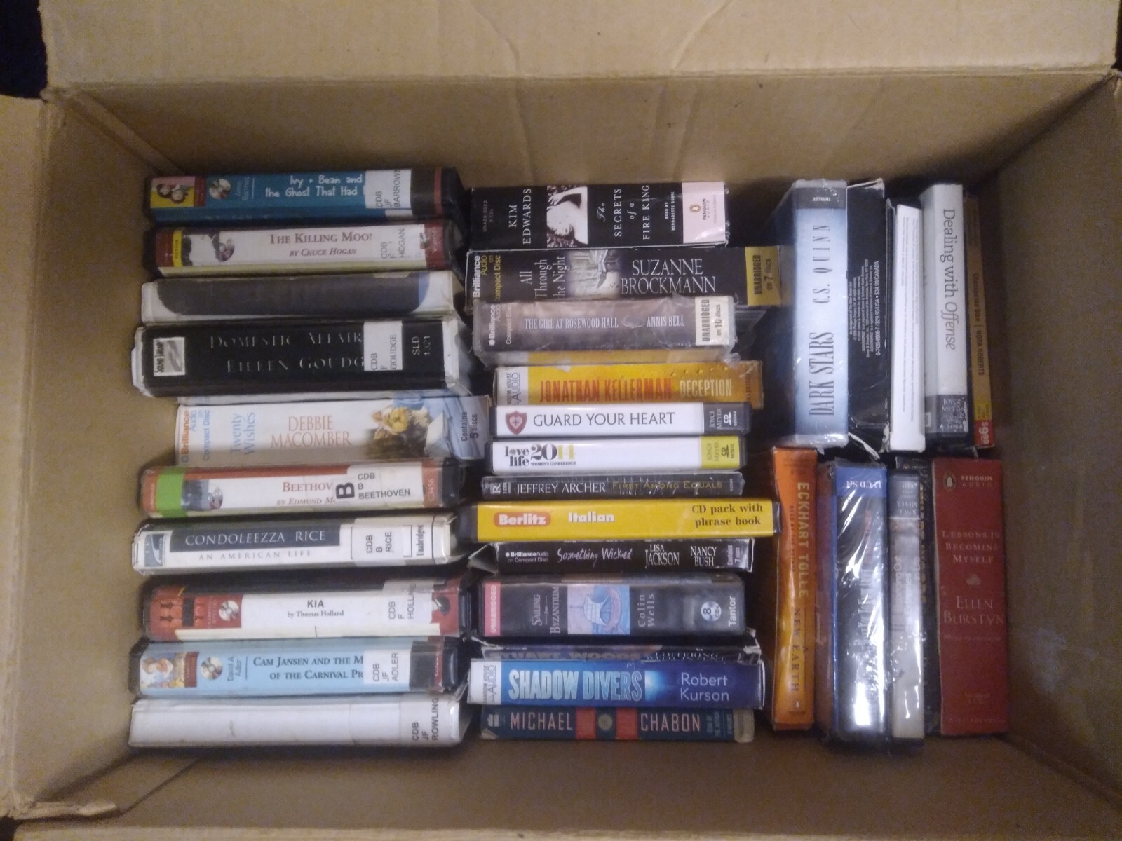 34 Audio Books on CD Disc) Lot AB01B eBay