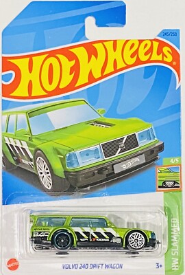 Hot Wheels Volvo 240 Drift Wagon Green 2023 Q Case | eBay