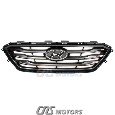2010 - 2014 Hyunda Sonata Front Radator Grlle Chrome Trm OEM. | eBay