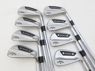 Used Callaway Apex Pro 2024 Iron Set 3-6,8-AW DG 115 MID S300
