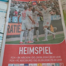 Heimspiel -2. LIGA1,FCH1846 - Werder Bremen  vom 18.10.2025