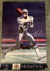 NOS New Old Stock Michael Irvin #88 Dallas Cowboys Team NFL Poster 23x35 Large!