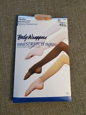 Body Wrappers Total Stretch Tights with Convertible Foot Children's M/L  