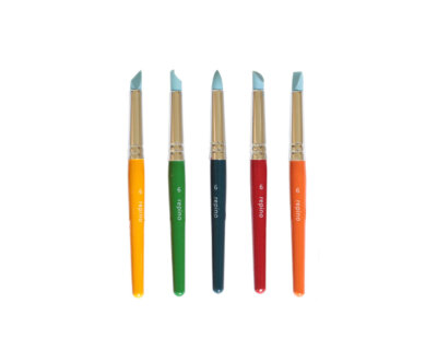 Colour Shaper Kids Gummipinsel – Dreispitz Größe 10, Blau, Für Kinder