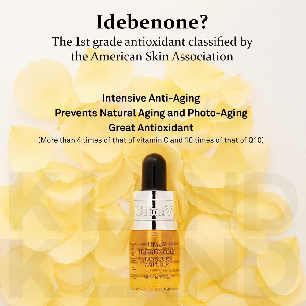 Ultra V Idebenone Prestige Ampoule 10ml *8EA NEW AntiAging K Beauty eBay