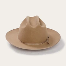 Stetson® 6X Open Road Fawn Felt Hat With Free Hat Brush