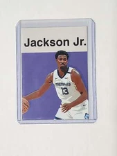 Jaren Jackson Jr. Artist Signed Basketball Art Card 1/10