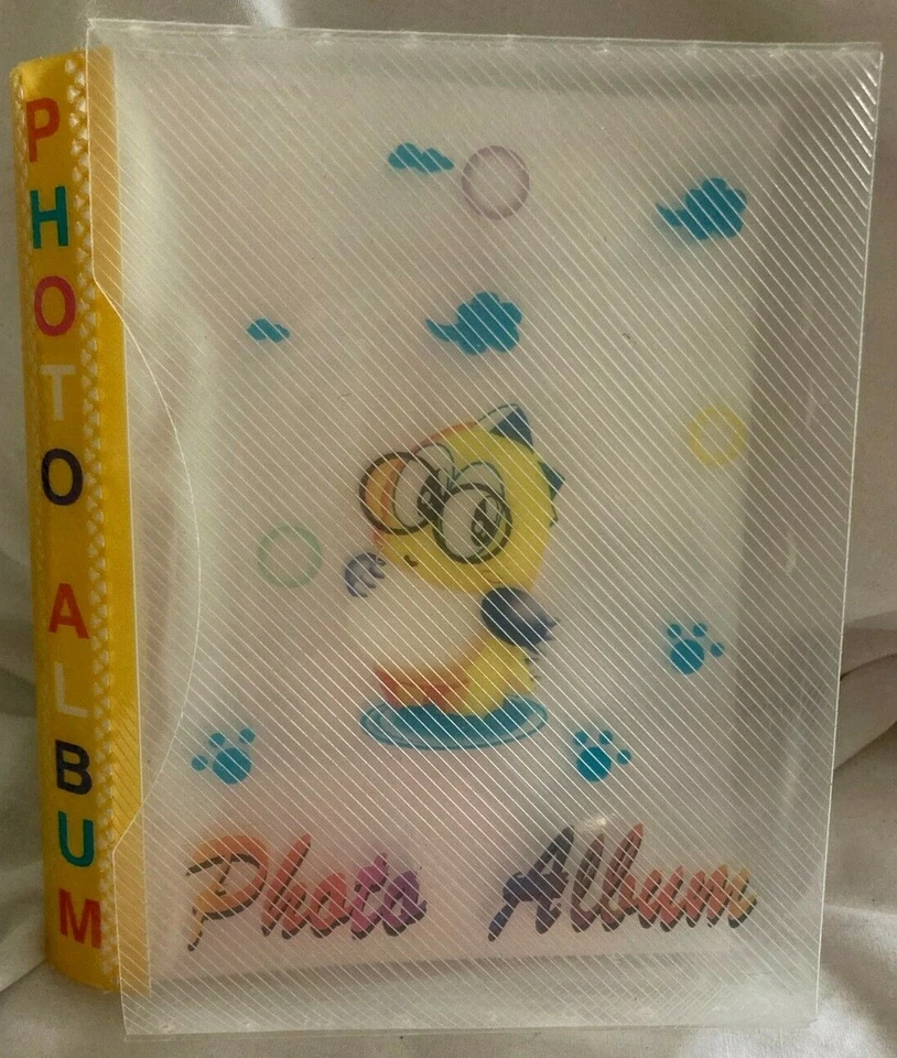 ÁLBUM DE FOTOS INFANTIL 4" X 6" * BEBÉ DINOSAURIO * 48 PÁGINAS tiene capacidad para 96 FOTOS * NUEVO Foto 3 de 3