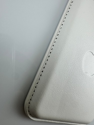 Original Original Original Apple Magsafe Leder Wallet Engineering Weiß Support Find My - Bild 5 von 8