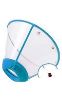 IN HAND Adjustable Pet Recovery Collar Comfy Dog Cone, US Patented Product So...