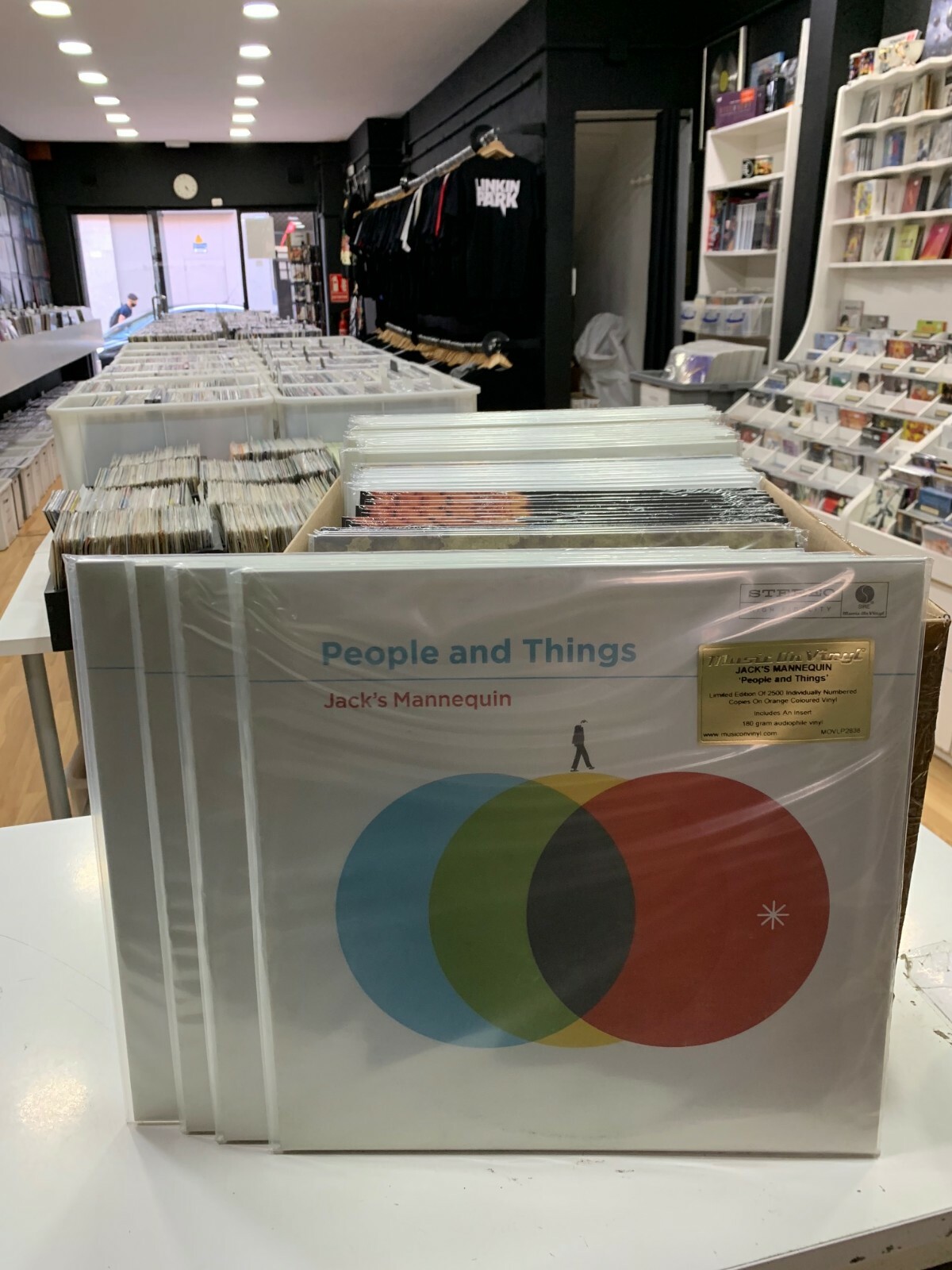 Jack's Mannequin LP People And Things Arancione Vinile 2021 Numerato