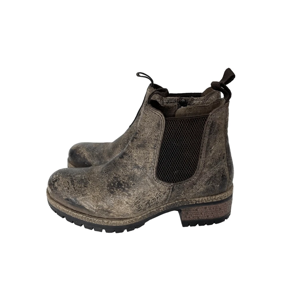 Botines DIBA TRUE Say So cuero desgastado talla 6 western boho Foto 4 de 4