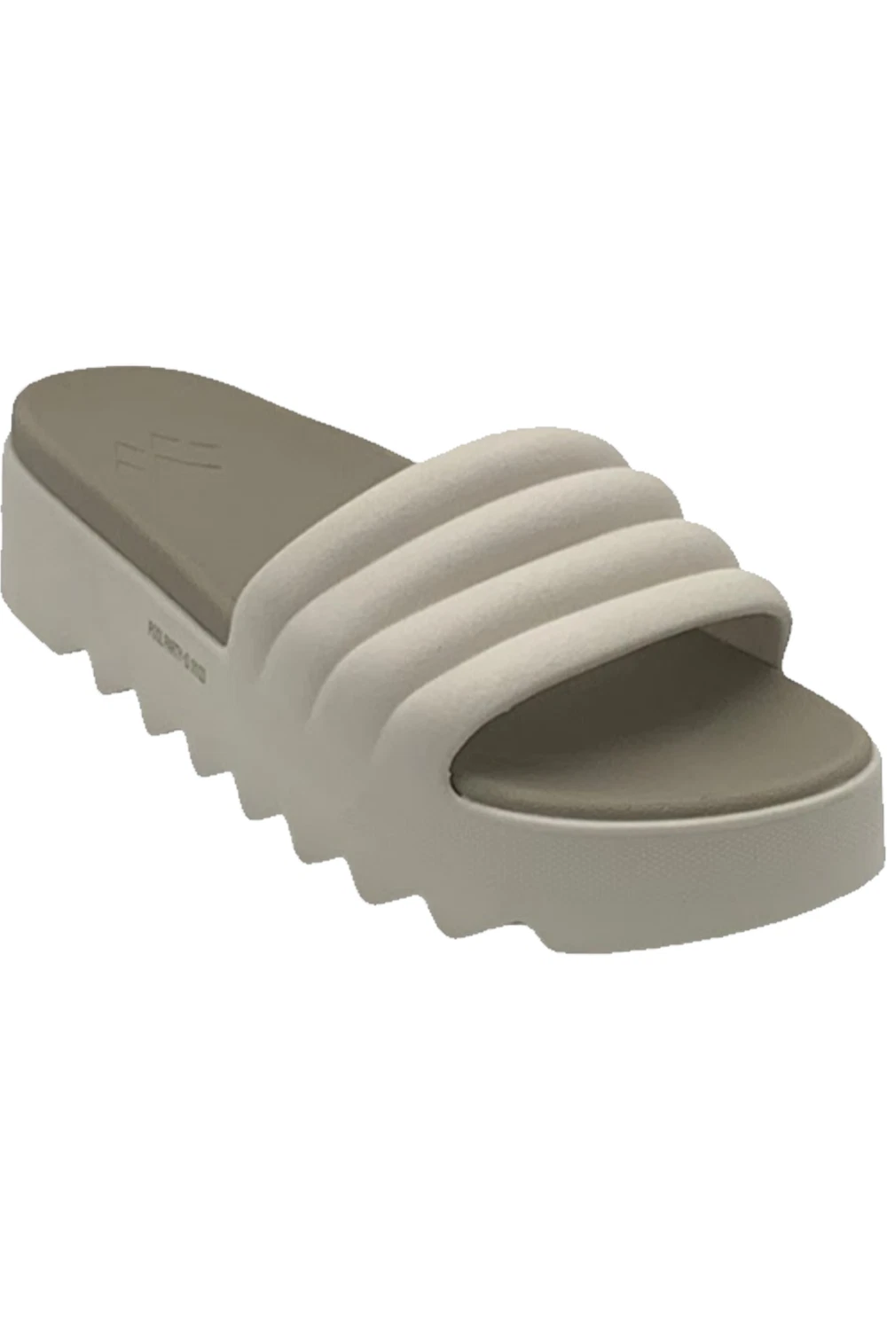 PUMA Sandali da scivolo in EVA modellati Cougar piscina festa vaniglia colomba