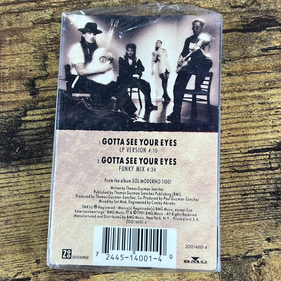 Rhythm Tribe Gotta See Your Eyes Cassette Single New Cardboard Sleeve - Image 3 of 4