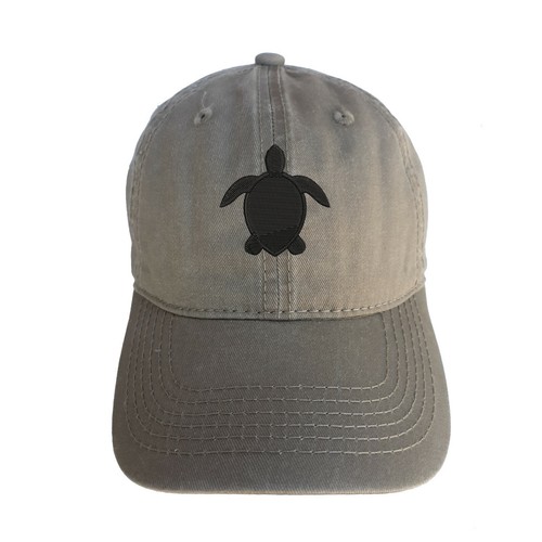 Sea Turtle Silhouette Dad Hat Cap Vintage Adjustable Strap Animal Curve Bill - Picture 13 of 14