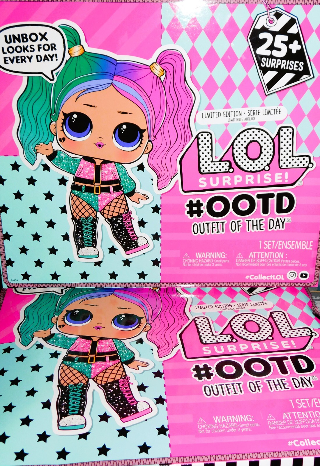 LOL Surprise! #OOTD Outfit of the Day with Limited Edition Doll 25+ Surprises