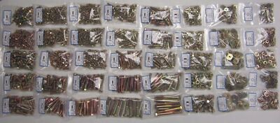 1500-Piece Grade 8 Bolt, Nut & Washer Assortment - Yellow Zinc Coated, Coarse Thread, Socket Head - View #6