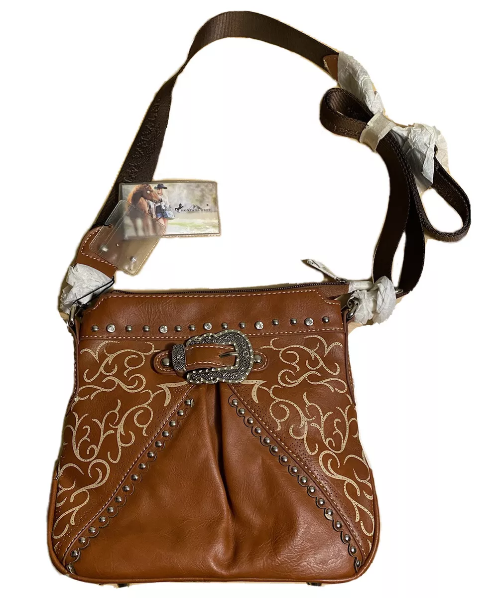 Harvest Moon Small Crossbody Bag/Wallet - Natural Tan – Western Passion