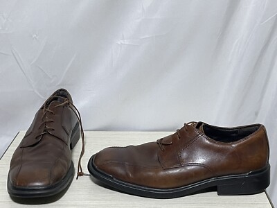 Rockport brown leather casual dress shoes size 10.5 M | eBay