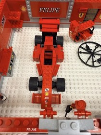 Lego Ferrari 248 F1 Team (Raikkonen Edition) 8144 with instructions no box