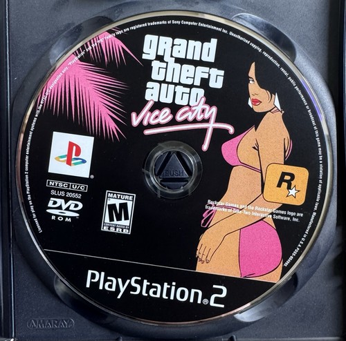 Grand Theft Auto GTA Vice City PlayStation 2 PS2 CIB KOMPLETT Karte 🌟 GETESTET!! - Bild 13 von 14