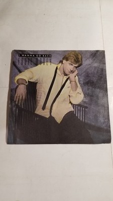 EDDIE MONEY I WANNA GO BACK / BROKEN DOWN CHEVY 45RPM RECORD 1986