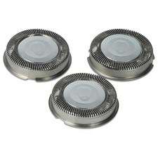 3x cabezales para Philips HS708 HS706 HS715 HS704 HS800 HS755 HS765 afeitadora
