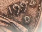 1994-D Lincoln Memorial Small Cent Business Strike Copper Plated Zinc KM#201a — photo 7