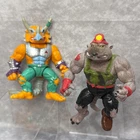 Vintage Playmates TMNT Militant Mutant Mole 1991 Triceraton 1990 *Read Below*