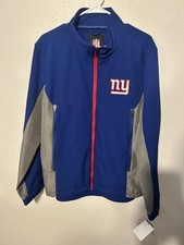 New York Giants NFL team apparel men  s size medium full zip jacket 110 MSRP NWT
