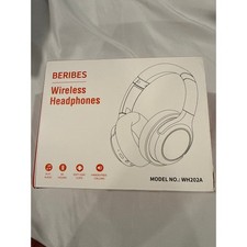 BERIBES WH202A Wireless Bluetooth Headphones   Hi-Fi Audio, Soft Ear Cups