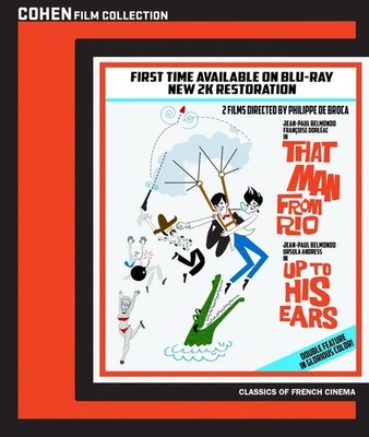 That Man From Rio / Up to His Ears [New Blu-ray] Ac-3/Dolby Digital, Amaray Ca