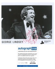 George Lindsey "The Andy Griffith Show" AUTOGRAPH Signed 8x10 Photo 'To Bob'