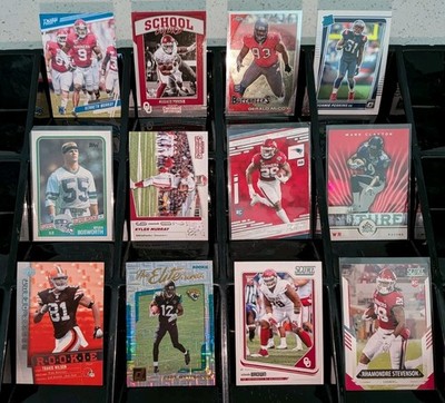 Oklahoma Sooners RC rookie serial # card lot Kyler Murray Brian Bosworth ++