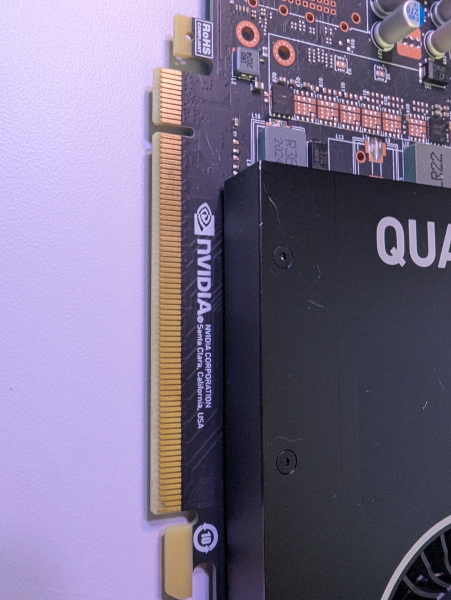 【美品/箱付】NVIDIA Quadro P2200 5GB 動確済 4画面出力 PNY NVIDIA Quadro P2200 5GB Graphics Card Review