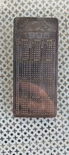 PURE SILVER BAR .999 100 GRAMS CALENDAR 1995