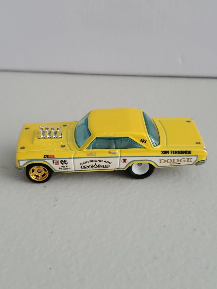 Dodge Coronet 2018 50th Drag Strip Demons '65 amarillo - Real Riders Foto 3 de 4