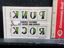 Temporary Tattoo New On Card Various Designs Available Will Combine Shipping