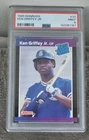 1989 Donruss Ken Griffey Jr. Rookie RC #33 PSA 9 Mint HOF Mariners Nice 9s