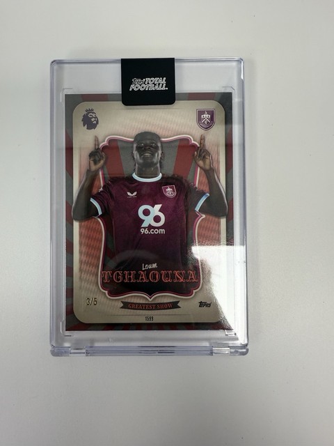 Loum Tchaouna /5 Parallel Topps Total Football Debut Season Greatest Show