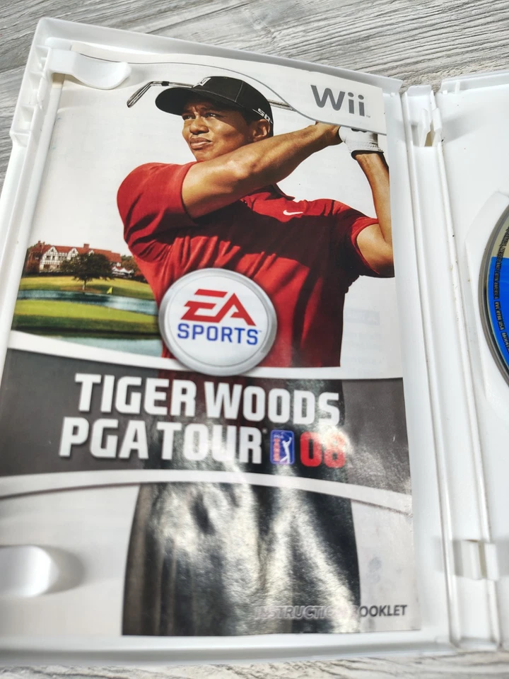 Tiger Woods PGA Tour 2008 + 2010 Bundle Video Game Nintendo Wii EA Sports E - Image 3 of 4