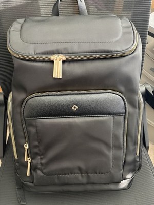 Samsonite Mobile Solution 2 Deluxe Backpack Black Nylon Laptop Sleeve 15'' 13''