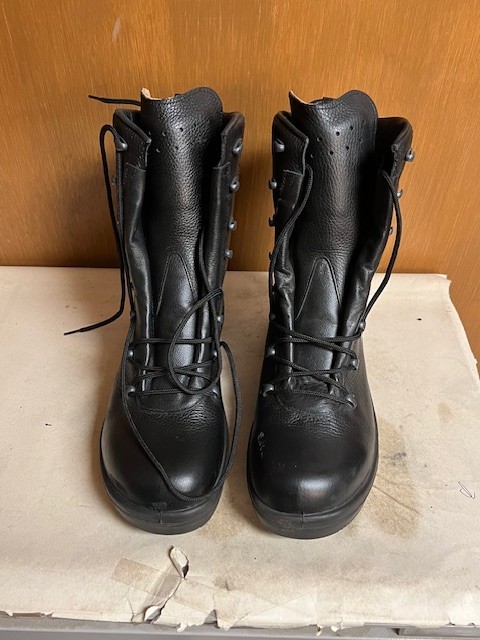German Military Haix DMS Combat Boots, Size 12.5R (German size 305