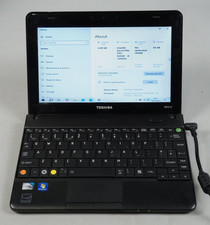Toshiba NB510, Atom N2600 1,60 GHz, 2 GB Ram, SSD 64 GB, Windows 10, NO CARICATORE